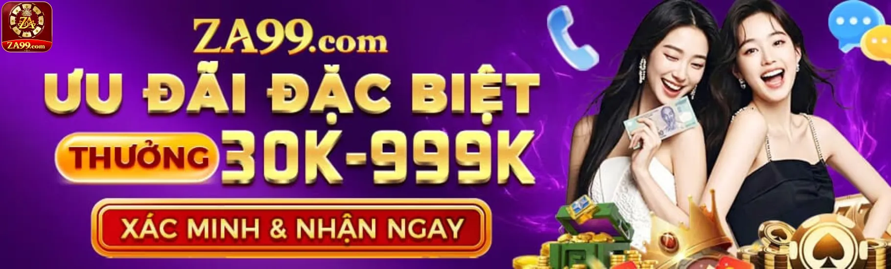ưu đãi đặc biệt za99 vip
